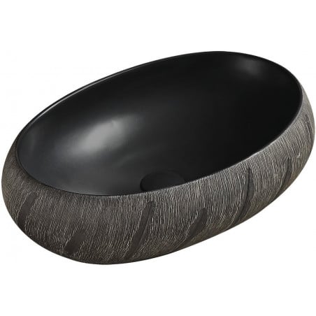 Mexen Abril virsmas izlietne 58 x 39 cm, melna - 22015866