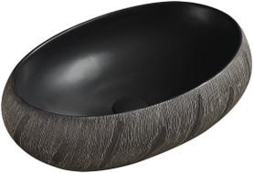 Mexen Abril countertop washbasin 58 x 39 cm, black - 22015866