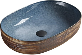 Mexen Agota umivaonik za ugradnju 58 x 40 cm, plavi - 22025866