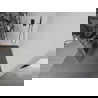 Mexen Kioto+ Duschwand mit Regal Walk-in 100 x 200 cm, weißes Muster, schwarz - 800-100-121-70-85
