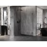 Mexen Lunar-B Duo Duschkabine schwenkbar 100 x 85 cm, transparent, gebürstet Gun Gray - 832-100L-085P-66-00