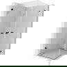 Mexen Lunar-B Duo draaideur douchecabine 95 x 95 cm, transparant, zwart - 832-095L-095P-70-00