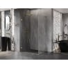 Mexen Lunar-B L cabine de douche pivotante gauche 100 x 80 cm, transparent, or brossé - 832L-100-080-55-00-L
