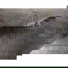 Mexen Lunar-B L draaideur douchecabine links 100 x 100 cm, transparant, goud geborsteld - 832L-100-100-55-00-L