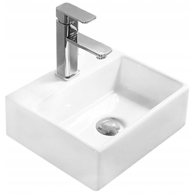 Mexen Mini pealt paigaldatav valamu 40 x 30 cm, valge - 21094000