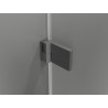 Mexen Lunar-B Duo dušikabiin pöörduks 100 x 85 cm, läbipaistev, gun metal - 832-100L-085P-95-00