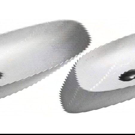 Mexen Editta νεροχύτης πάγκου 49 x 37 cm, γκρι πέτρα - 21384962