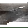 Mexen Lunar-B Duo Duschkabine, schwenkbar 100 x 70 cm, transparent, gebürsteter Nickel - 832-100L-070P-97-00