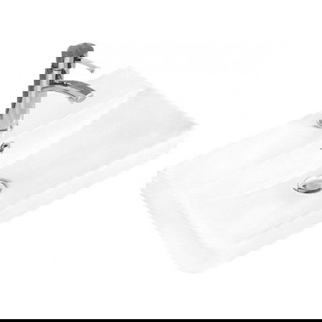 Mexen Dagna lavabo encastré sur plan 50 x 35 cm, blanc - 21995100
