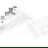 Mexen Dagna lavabo encastré sur plan 50 x 35 cm, blanc - 21995100
