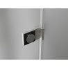 Mexen Lunar-B Duo avanev dušinurk 90 x 85 cm, läbipaistev, harjatud nikkel - 832-090L-085P-97-00