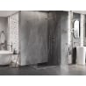 Mexen Lunar-B L cabine de douche pivotante droite 95 x 90 cm, transparent, chrome - 832L-095-090-01-00-P