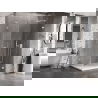 Mexen Lunar-B L Duschkabine, rechts, 85 x 70 cm, transparent, weiß - 832L-085-070-20-00-P