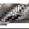 Mexen Lunar-B Duschkabine rechts 70 x 70 cm, transparent, schwarz - 832-070-070-70-00-P