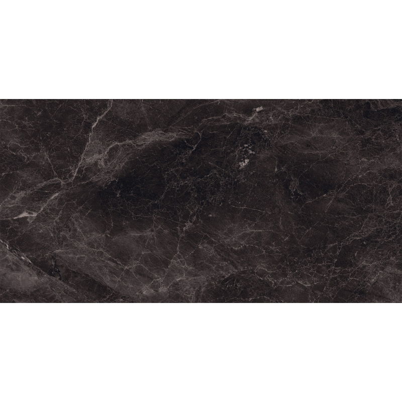 Mexen Merison Black glazuur porselein gerectificeerd G1, vloer-wandtegel 120 x 60 cm, hoge glans - TL203-120-060-00