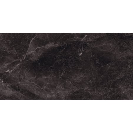 Mexen Merison Black glasiertes Feinsteinzeug rek. G1, Boden-Wand-Fliese 120 x 60 cm, Hochglanz - TL203-120-060-00