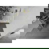 Mexen Kioto+ Duschwand mit Ablage Walk-in 110 x 200 cm, weißes Muster, gold - 800-110-121-50-85