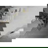 Mexen Kioto+ Duschwand mit Regal Walk-in 70 x 200 cm, weiße Welle, Gold - 800-070-121-50-97