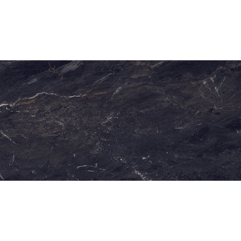 Mexen Sintra Black glasierte Feinsteinzeugfliese rekt. G1, Boden- und Wandfliese 120 x 60 cm, hochglanz - TL204-120-060-00