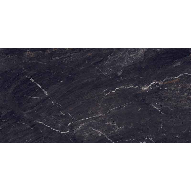 Mexen Sintra Black gres szkliwiony rekt. G1, płytka podłogowo-ścienna 120 x 60 cm, wysoki połysk - TL204-120-060-00