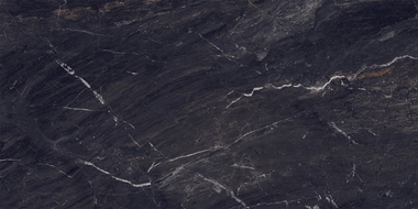 Mexen Sintra Black Glasierte Feinsteinzeugfliese rekt. G1, Boden- und Wandfliese 120 x 60 cm, Hochglanz - TL204-120-060-00