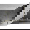 Mexen Kioto+ Duschwand mit Ablage Walk-in 110 x 200 cm, weiße Welle, gold - 800-110-121-50-97