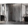 Mexen Lunar-B L cabine de douche pivotante gauche 100 x 90 cm, transparent, cuivre brossé - 832L-100-090-65-00-L