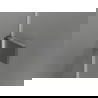 Mexen Lunar-B L Duschkabine schwenkbar links 90 x 70 cm, transparent, gebürstetes Gun Gray - 832L-090-070-66-00-L