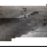 Mexen Lunar-B L Duschkabine schwenkbar links 80 x 80 cm, transparent, gun gray gebürstet - 832L-080-080-66-00-L