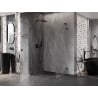 Mexen Lunar-B L cabine de douche pivotante gauche 95 x 80 cm, transparente, noire - 832L-095-080-70-00-L