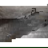 Mexen Lunar-B L Duschkabine, schwenkbar links 100 x 80 cm, transparent, schwarz - 832L-100-080-70-00-L