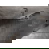 Mexen Lunar-B L Duschkabine schwenkbar links 90 x 90 cm, transparent, schwarz - 832L-090-090-70-00-L