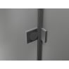 Mexen Lunar-B L cabine de douche pivotante gauche 85 x 70 cm, transparent, métal gun - 832L-085-070-95-00-L