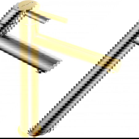 Mexen Elba korkea kullanvärinen pesuallashana - 74110-50