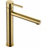 Mexen Elba grifo de lavabo alto, dorado - 74110-50