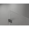 Mexen Lunar-B L cabine de douche gauche pivotante 100 x 70 cm, transparente, gun metal - 832L-100-070-95-00-L