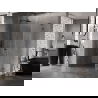 Mexen Lunar-B L draaideur douchecabine links 95 x 80 cm, transparant, gun metal - 832L-095-080-95-00-L
