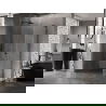 Mexen Lunar-B L draaideur douchecabine links 95 x 80 cm, transparant, gun metal - 832L-095-080-95-00-L