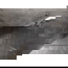 Mexen Lunar-B L douchecabine scharnierend links 85 x 80 cm, transparant, geborsteld nikkel- 832L-085-080-97-00-L