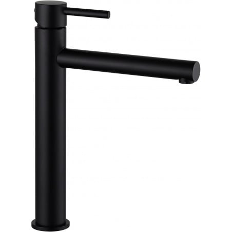 Mexen Elba grifo de lavabo alto, negro - 74110-70