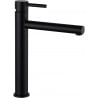 Mexen Elba high black washbasin faucet - 74110-70