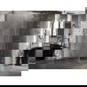 Mexen Lunar-B L douchecabine scharnierend rechts 90 x 90 cm, transparant, goud - 832L-090-090-50-00-P