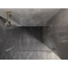 Mexen Lunar-B L cabine de douche pivotante droite 100 x 90 cm, transparente, or - 832L-100-090-50-00-P