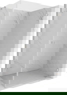 Mexen Lunar-B cabine de douche pivotante droite 100 x 80 cm, transparent, nickel brossé - 832-100-080-97-00-P