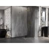 Mexen Lunar-B L cabine de douche battante droite 100 x 100 cm, transparent, or - 832L-100-100-50-00-P