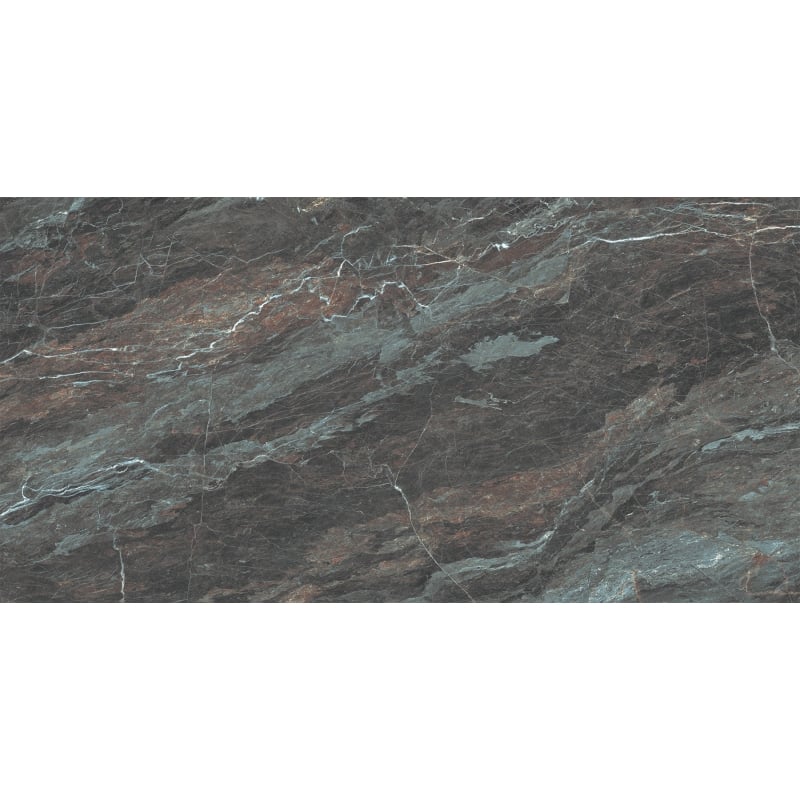 Mexen Sintra Verde gres vitrificado rectificado G1, azulejo para suelo y pared 120 x 60 cm, alto brillo - TL204-120-060-06