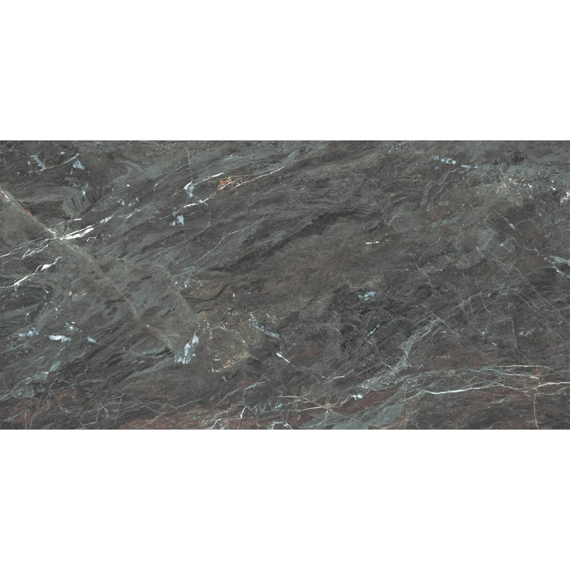 Mexen Sintra Green glazed rectified porcelain, floor-wall tile 120 x 60 cm, high gloss - TL204-120-060-06