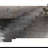 Mexen Lunar-B L douchecabine scharnierdeur rechts 70 x 70 cm, transparant, geborsteld goud - 832L-070-070-55-00-P