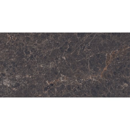 Mexen Slik Emperador Brown glasiertes Feinsteinzeug rekt. G1, Boden- und Wandfliese 120 x 60 cm, Hochglanz - TL207-120-060-00