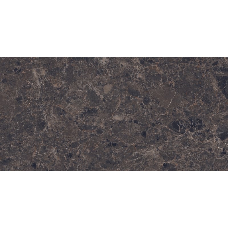 Mexen Slik Emperador Brown gres szkliwiony rekt. G1, płytka podłogowo-ścienna 120 x 60 cm, wysoki połysk - TL207-120-060-00